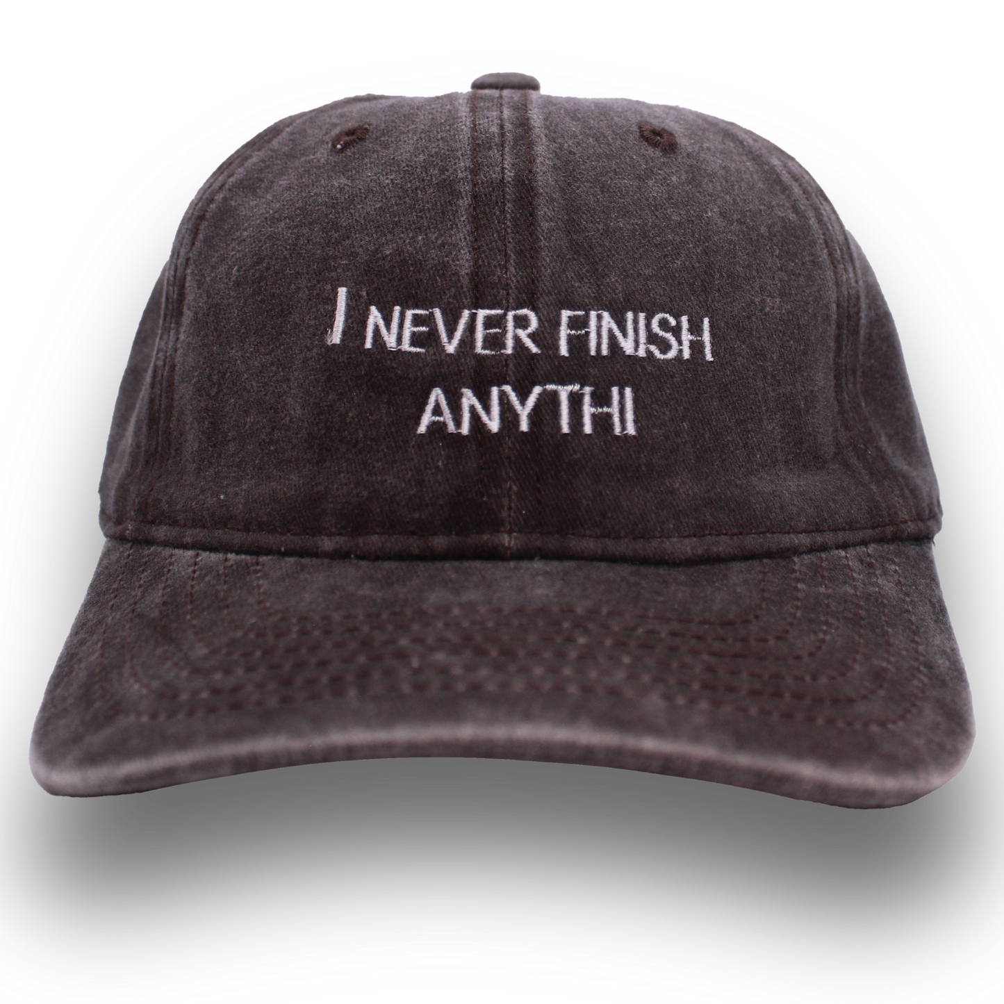 I Never Finish Anythi